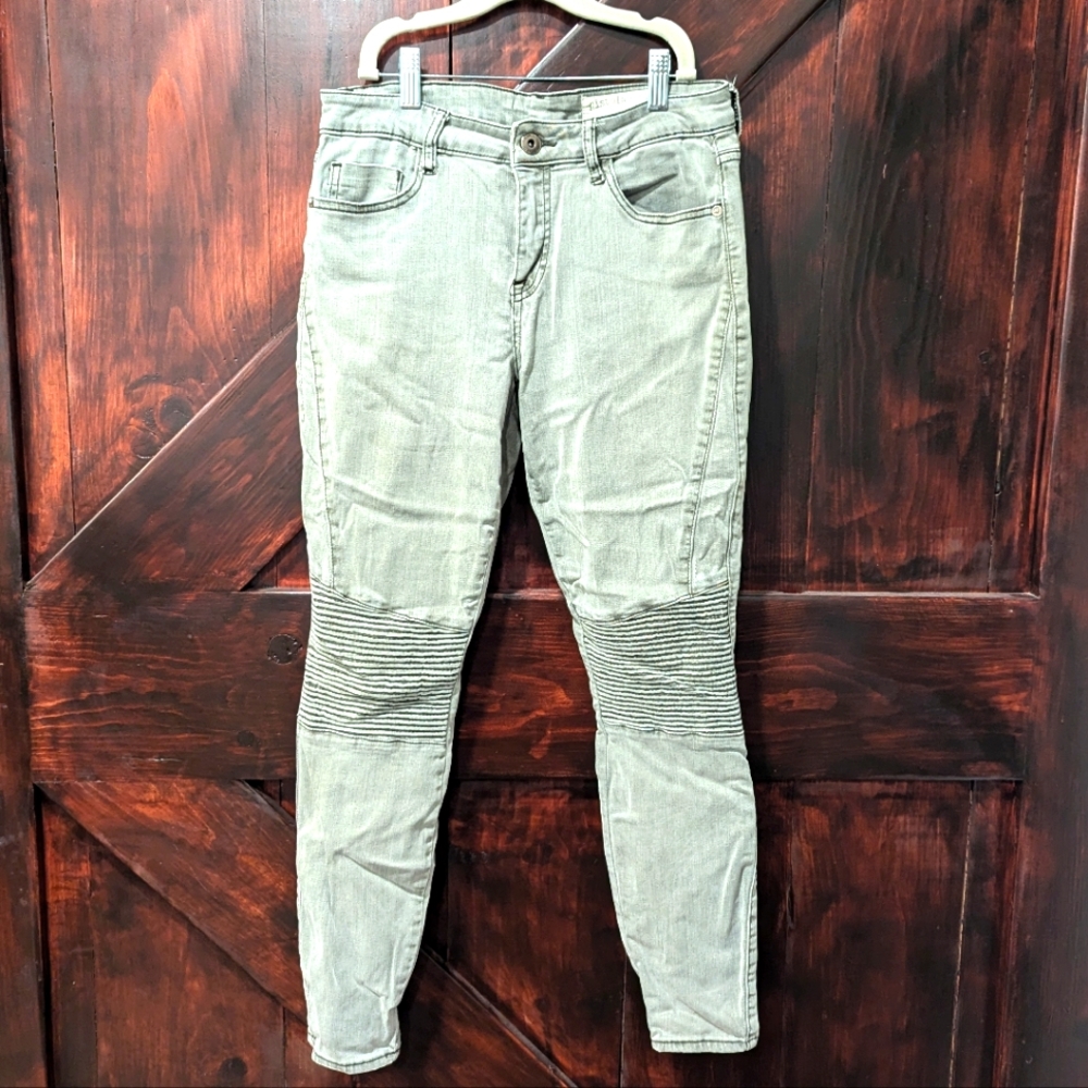 Pistola Olive Moto Jeggings